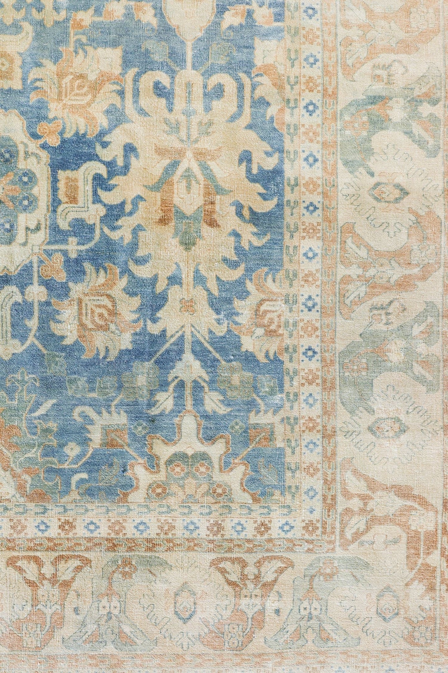 Vintage Tabriz Handwoven Traditional Rug, J78969