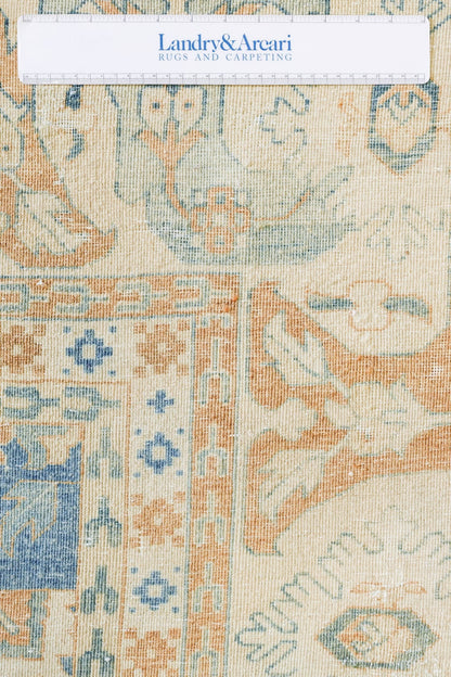 Vintage Tabriz Handwoven Traditional Rug, J78969