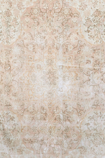 Vintage Tabriz Handwoven Traditional Rug, J79418