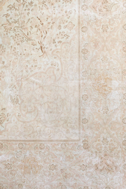 Vintage Tabriz Handwoven Traditional Rug, J79418