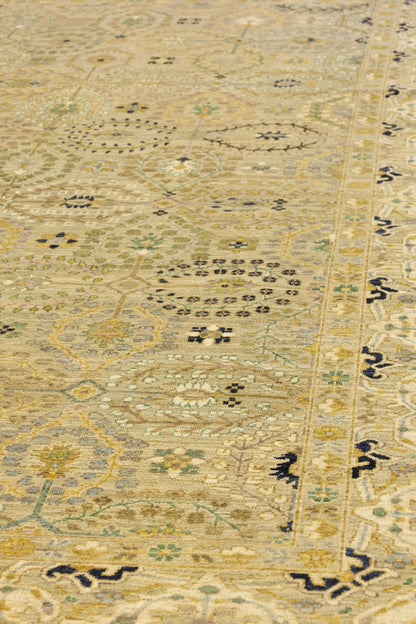 Tabriz Handwoven Traditional Rug, J80658