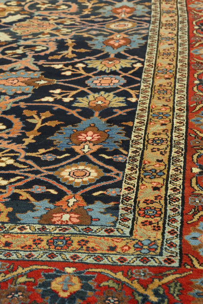 Antique Tabriz Handwoven Traditional Rug, J80695