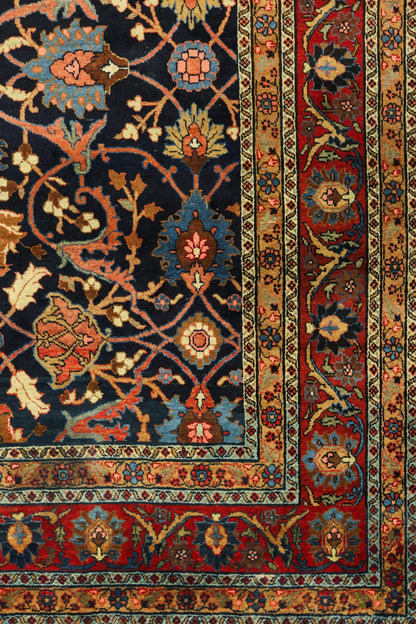 Antique Tabriz Handwoven Traditional Rug, J80695
