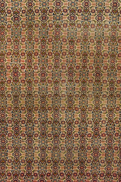 Antique Tabriz Handwoven Traditional Rug, J80941