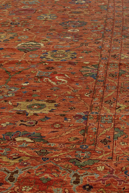 Tabriz Handwoven Traditional Rug, J81137