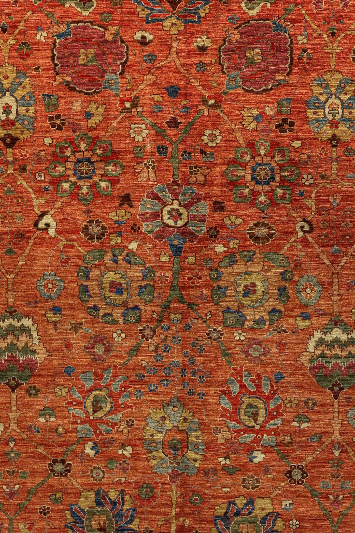 Tabriz Handwoven Traditional Rug, J81137
