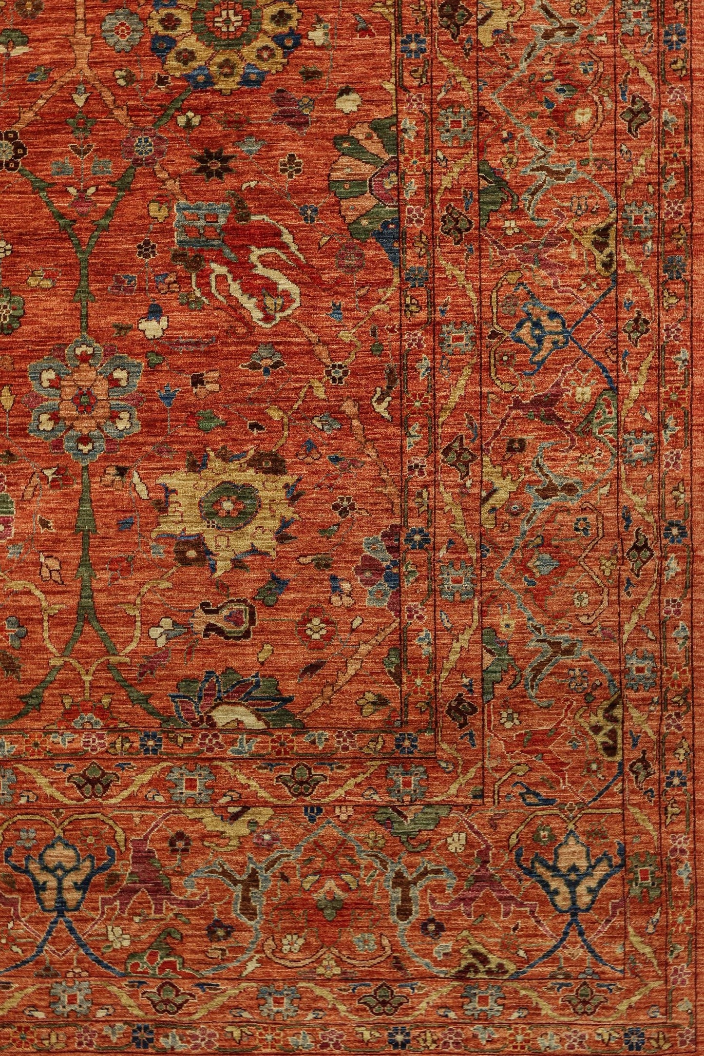 Tabriz Handwoven Traditional Rug, J81137