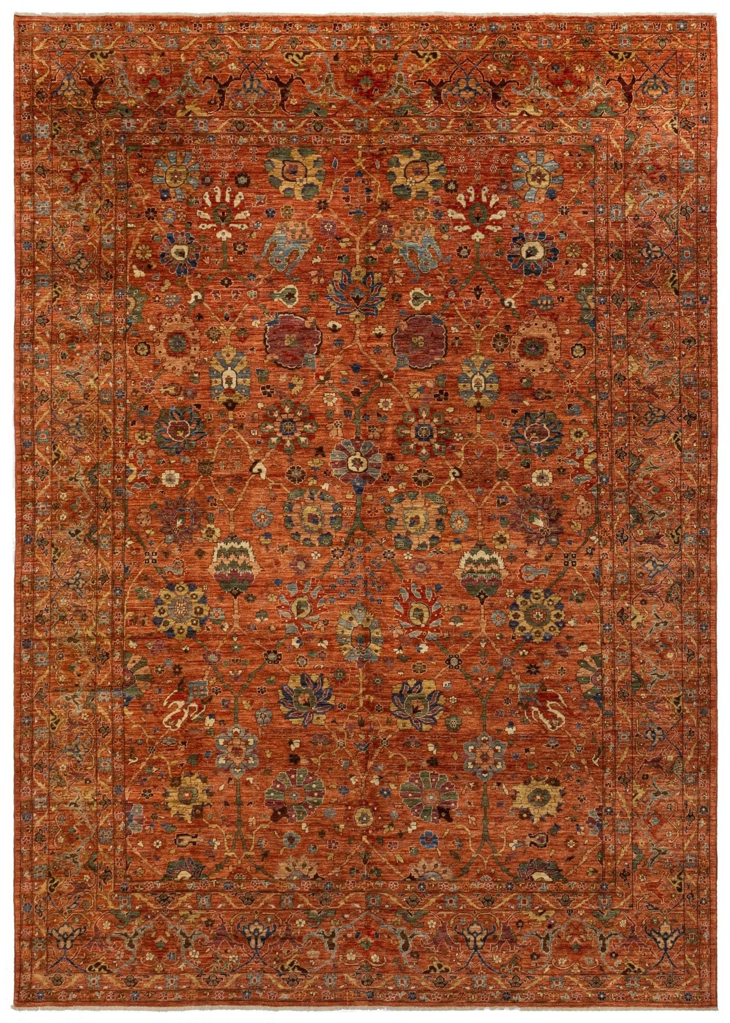 Tabriz Handwoven Traditional Rug