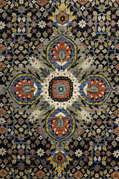 Tabriz Handwoven Traditional Rug, J81351