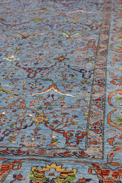 Tabriz Handwoven Traditional Rug, J86024