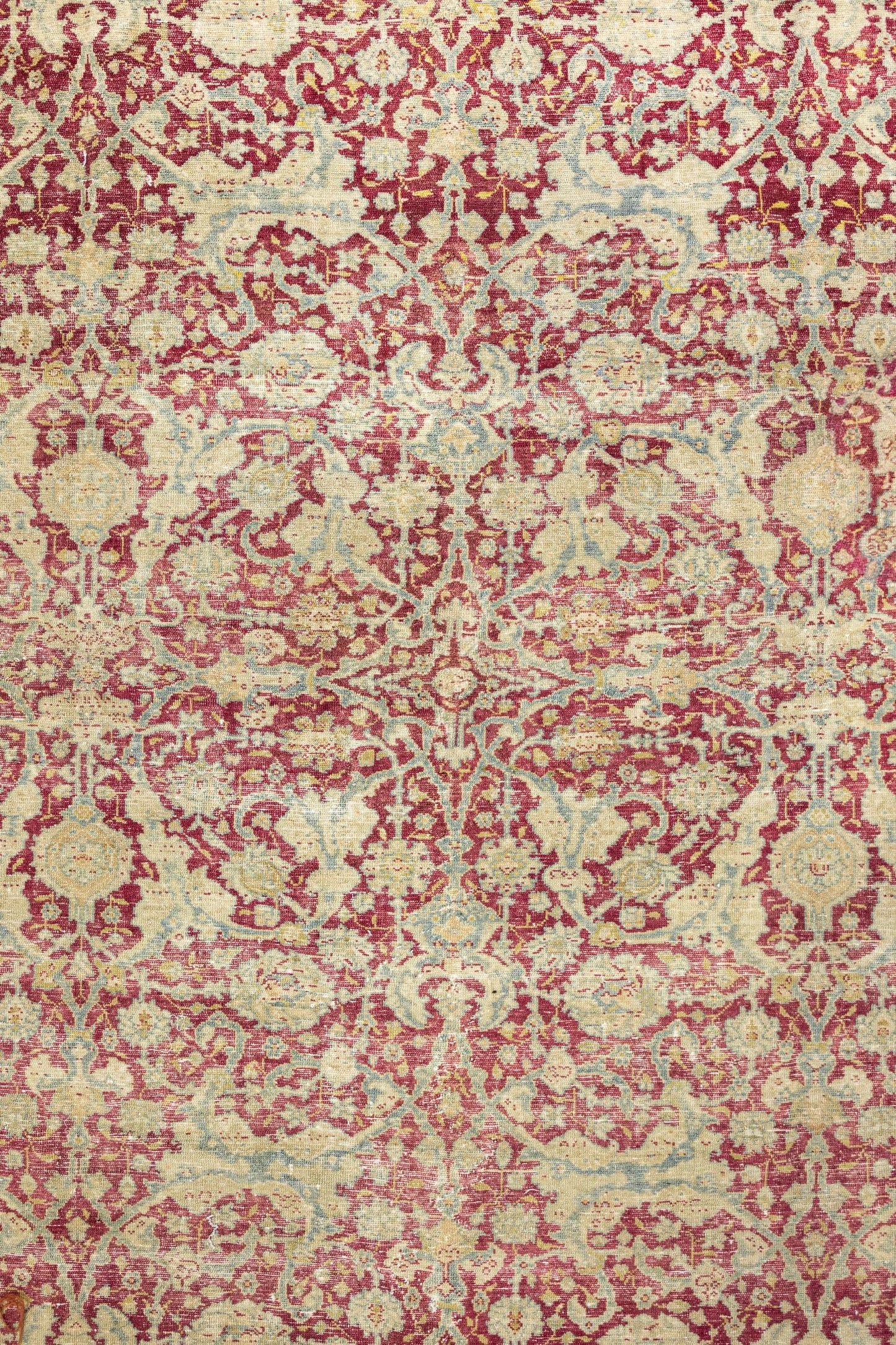 Vintage Tabriz Handwoven Traditional Rug, J87217