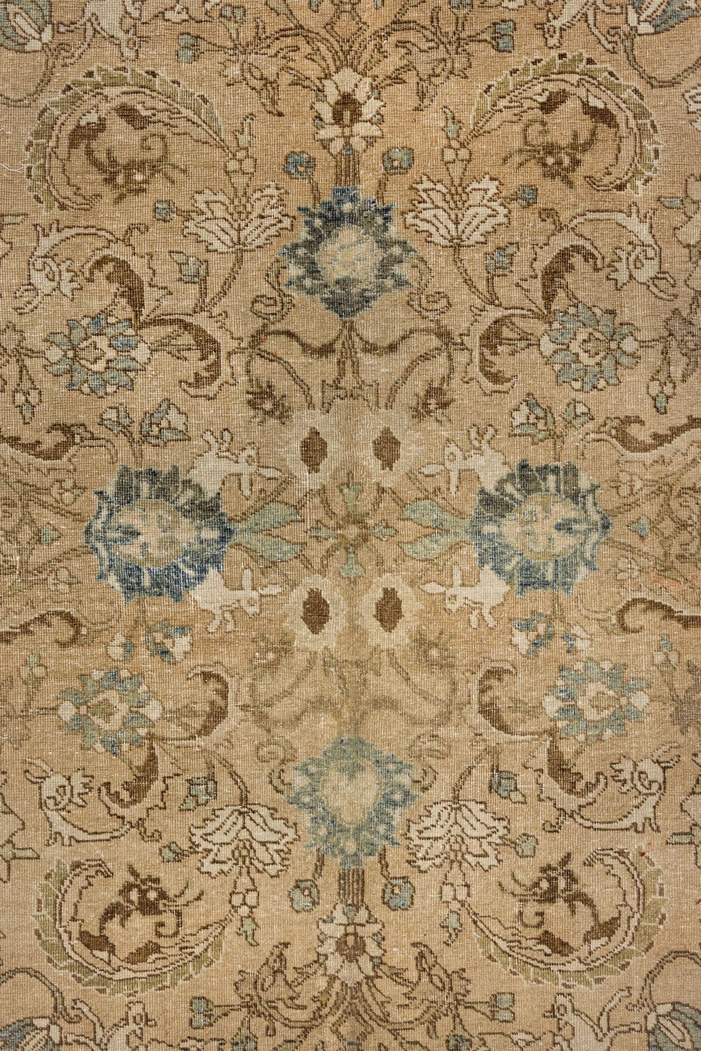 Vintage Tabriz Handwoven Traditional Rug, J87225