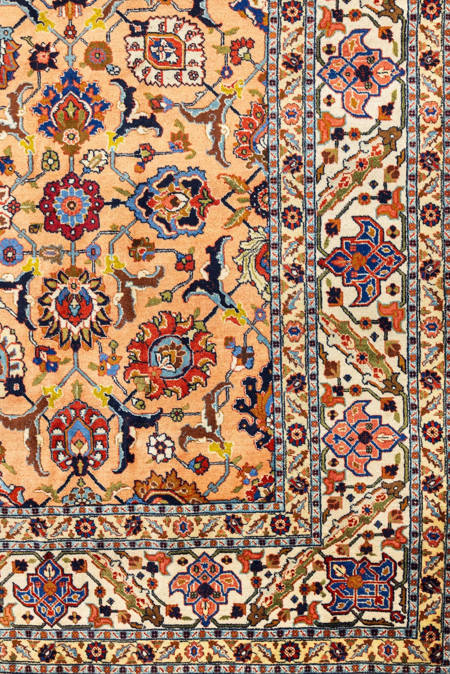 Antique Tabriz Handwoven Traditional Rug, J87296