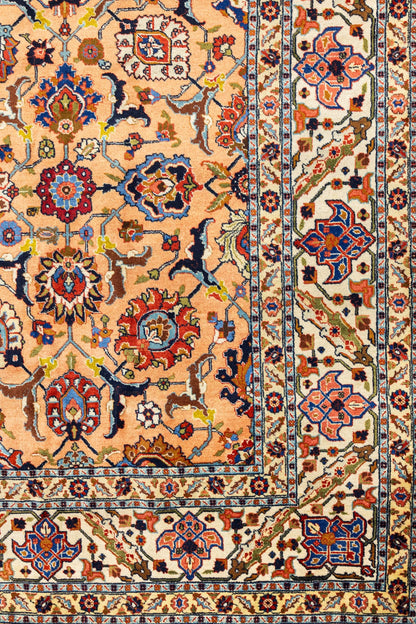 Antique Tabriz Handwoven Traditional Rug, J87296