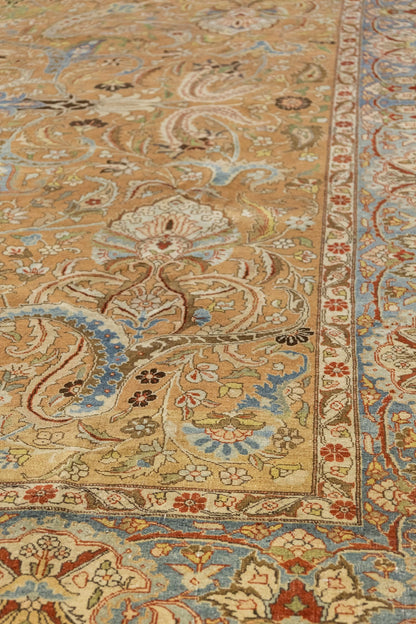 Antique Tabriz Handwoven Traditional Rug, J88206
