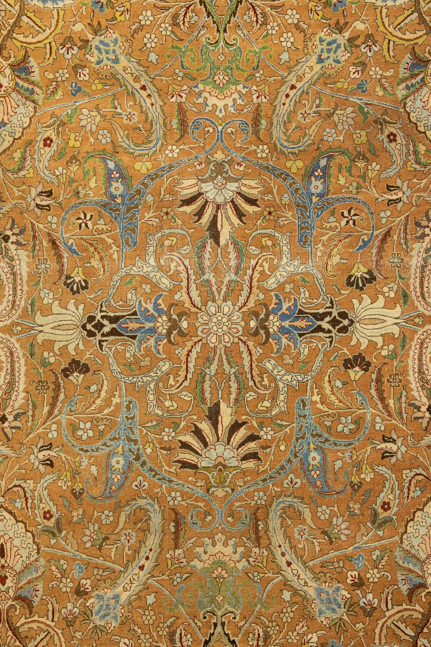 Antique Tabriz Handwoven Traditional Rug, J88206