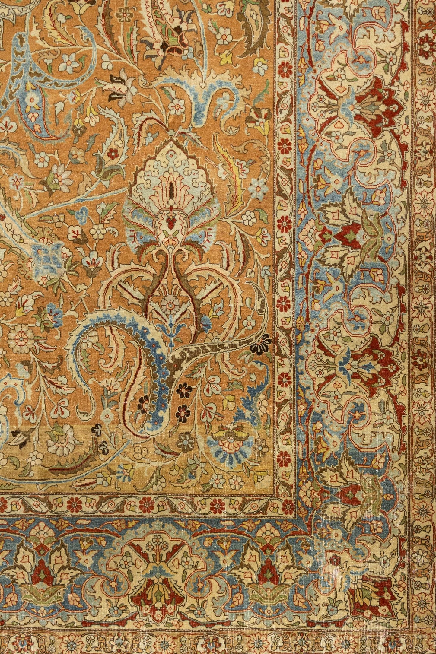 Antique Tabriz Handwoven Traditional Rug, J88206