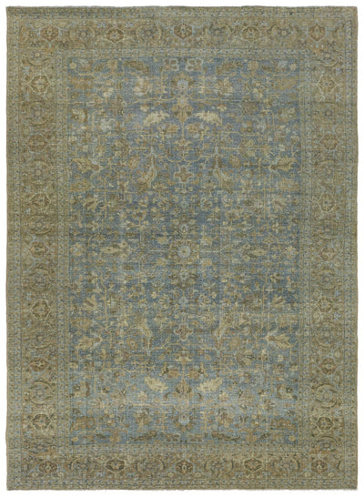 Vintage Tabriz Handwoven Traditional Rug