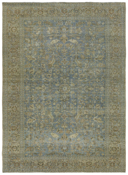 Vintage Tabriz Handwoven Traditional Rug