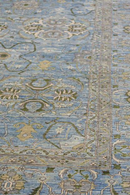 Tabriz Handwoven Traditional Rug, J89345
