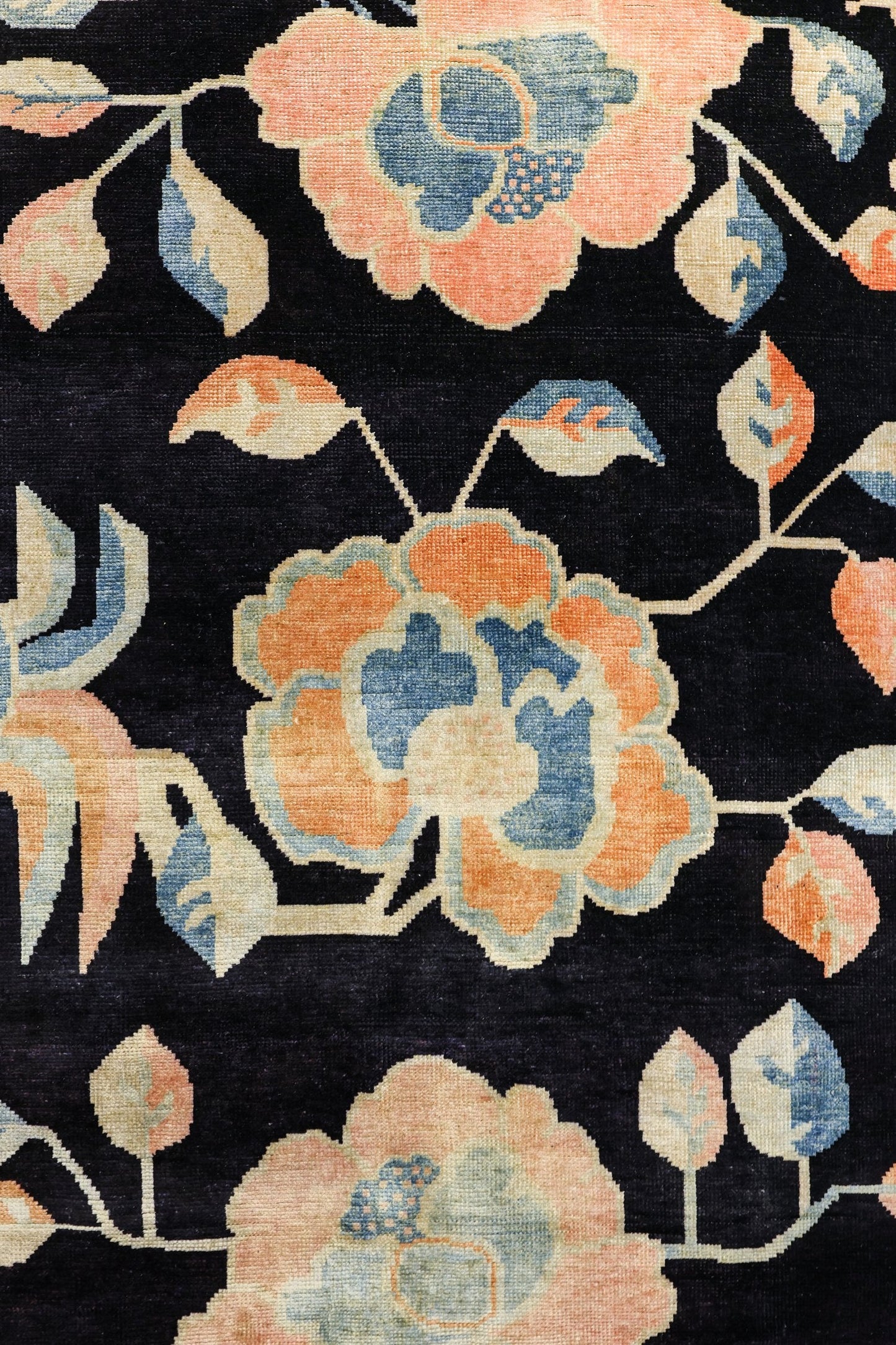 Tibetan Handwoven Traditional Rug, J80596