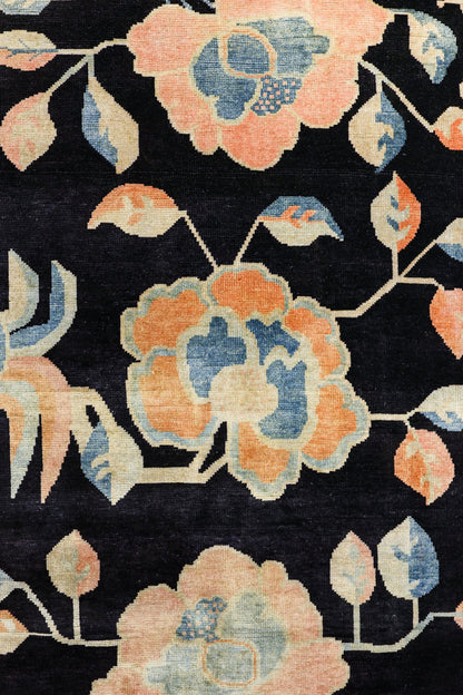 Tibetan Handwoven Traditional Rug, J80596