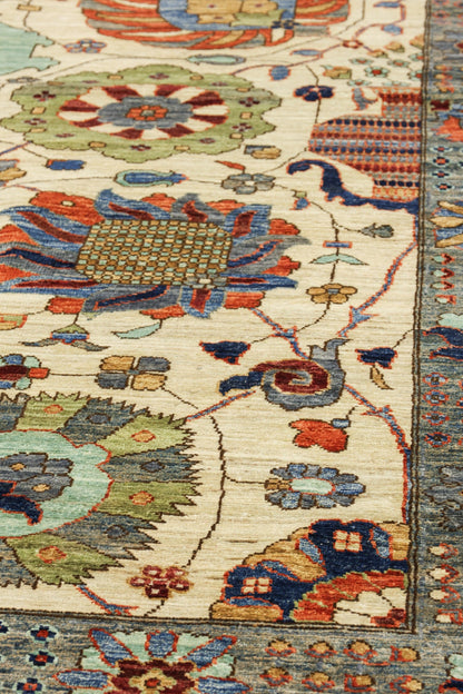 Vase Handwoven Traditional Rug, J81056