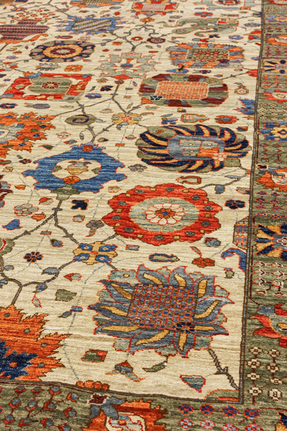 Vase Handwoven Traditional Rug, J81073