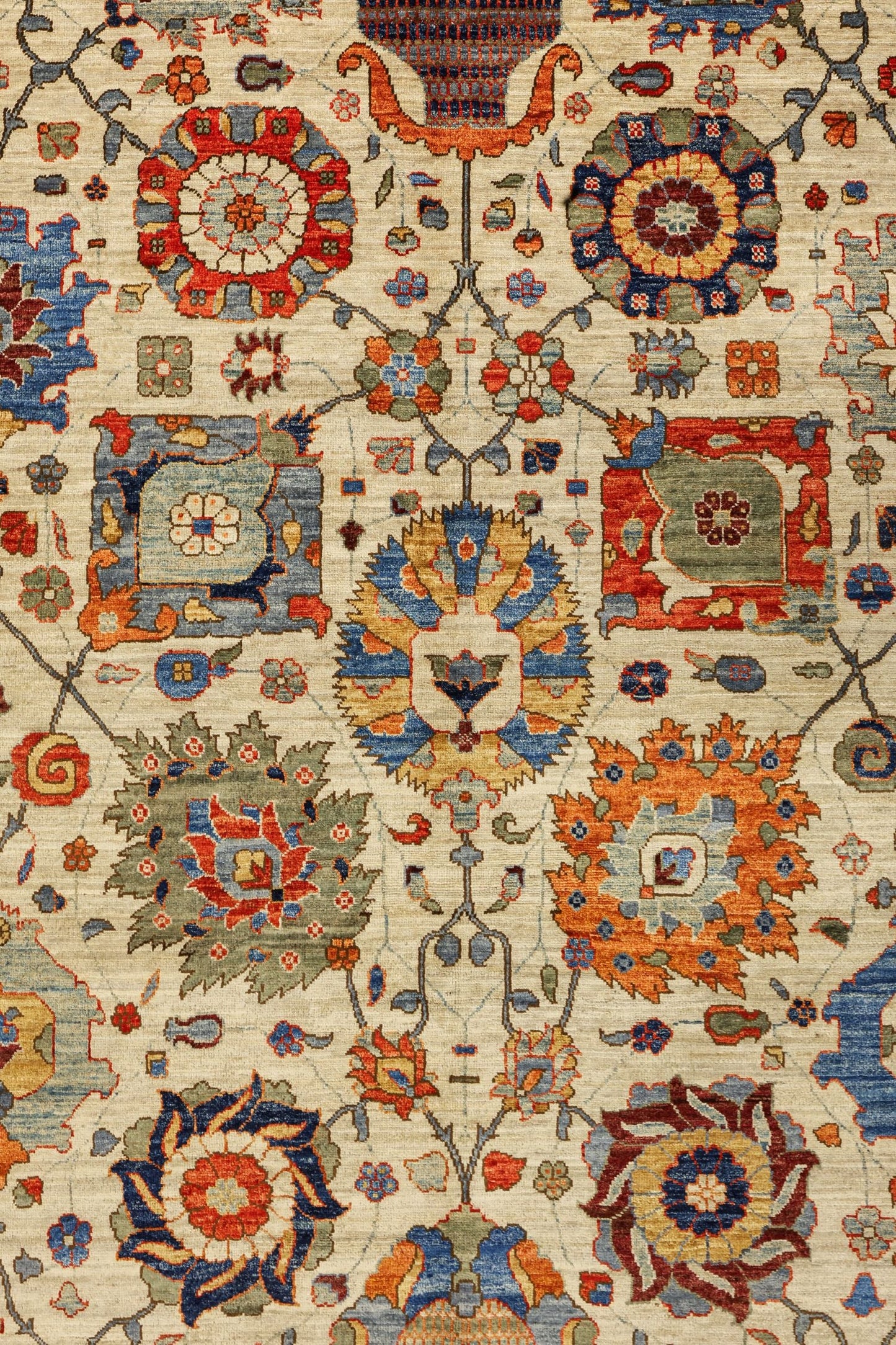 Vase Handwoven Traditional Rug, J81073