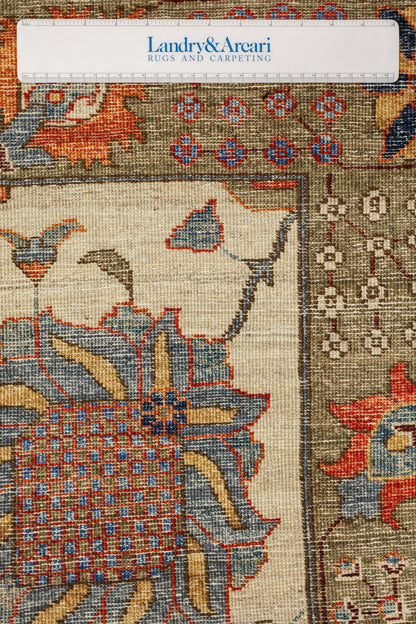 Vase Handwoven Traditional Rug, J81073