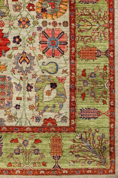 Vase Handwoven Traditional Rug, J81095