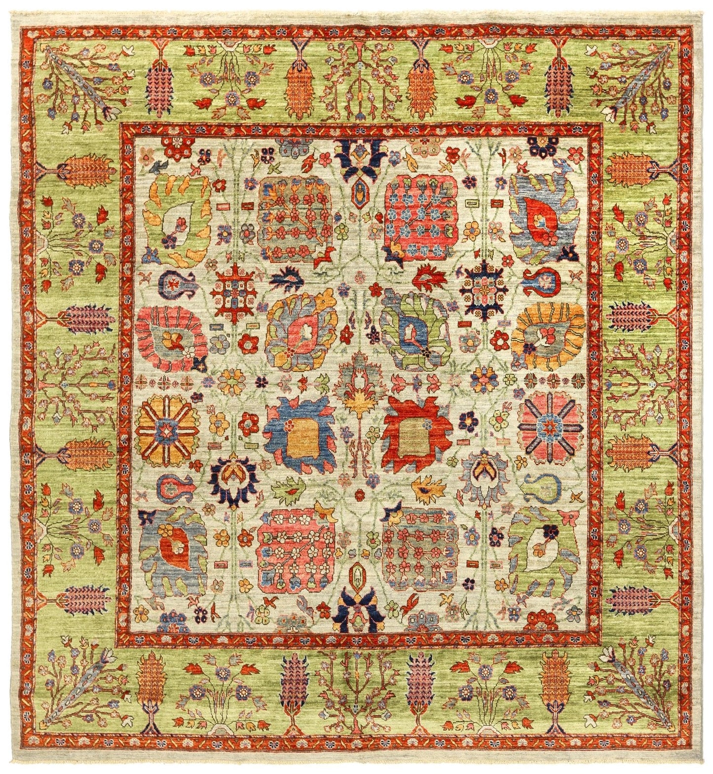 Vase Handwoven Traditional Rug