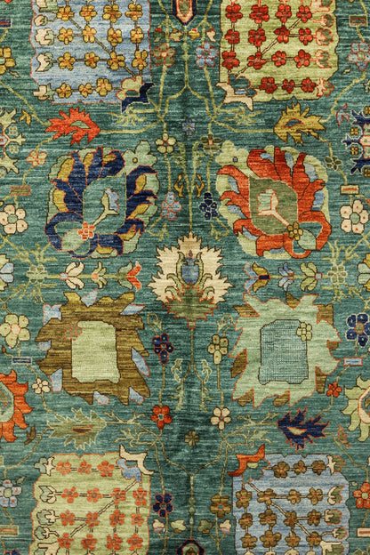 Vase Handwoven Traditional Rug, J81109