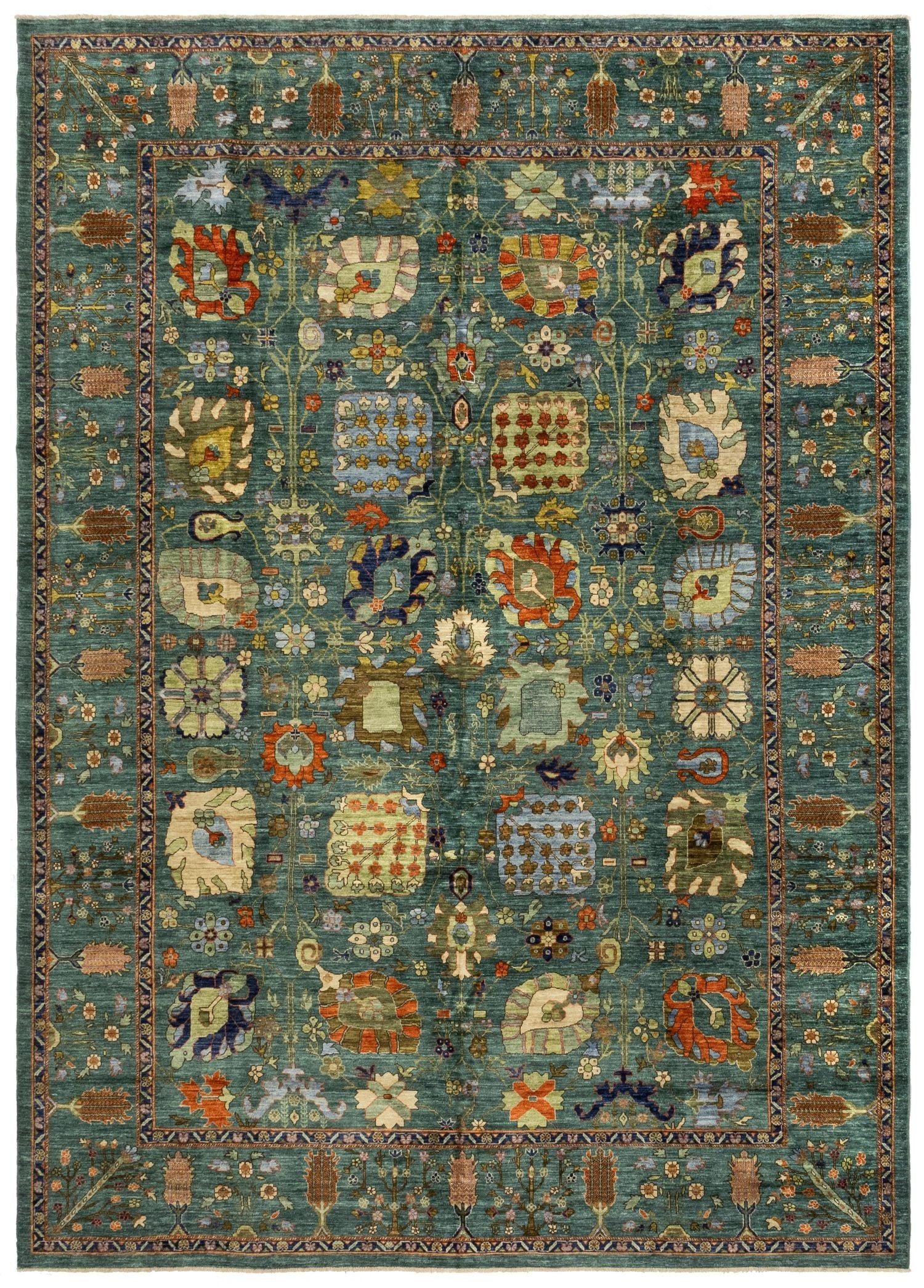 Vase Handwoven Traditional Rug | Landry & Arcari – Landry & Arcari Rugs ...