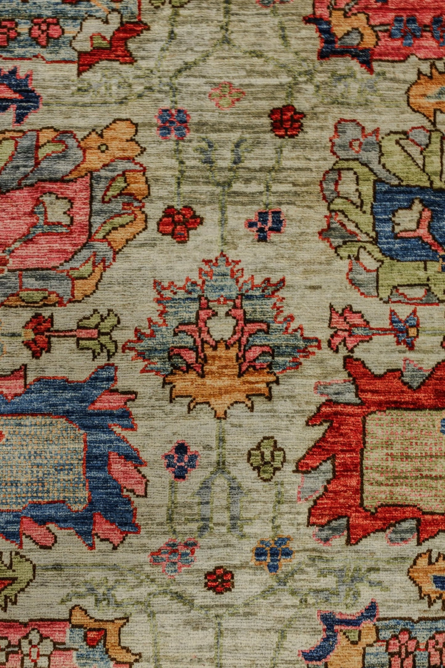 Vase Handwoven Traditional Rug, J81122