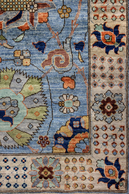 Vase Tabriz Handwoven Traditional Rug, J86085