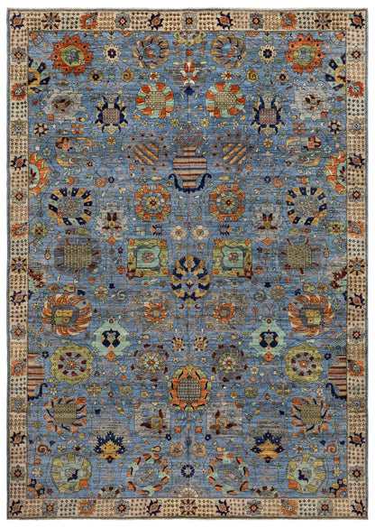Vase Tabriz Handwoven Traditional Rug