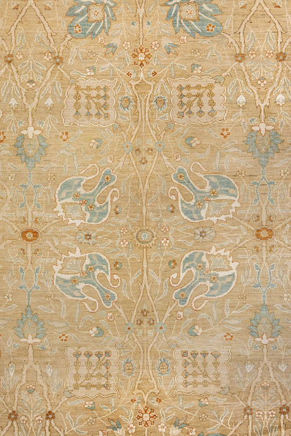 Vase Tabriz Handwoven Traditional Rug, J89237