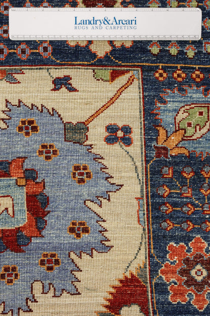 Vase Tabriz Handwoven Traditional Rug, J81081