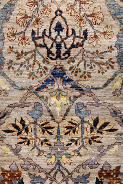 William Morris Handwoven Traditional Rug, J87773