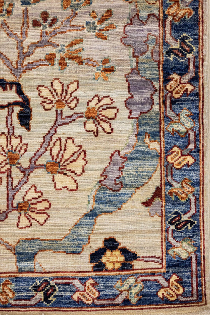 William Morris Handwoven Traditional Rug, J87773