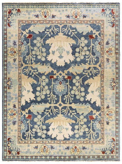 William Morris Handwoven Traditional Rug