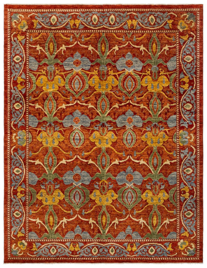 William Morris Handwoven Traditional Rug