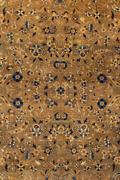 Antique Yezd Handwoven Traditional Rug, J86126