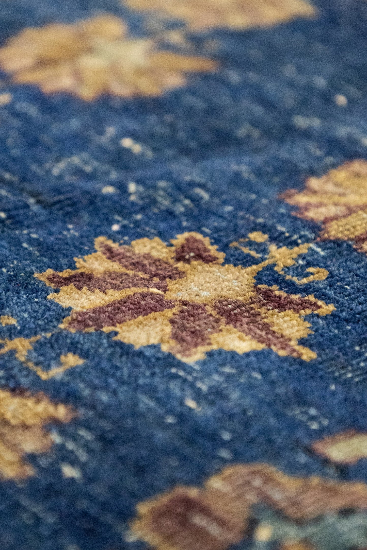 Vintage Yezd Handwoven Traditional Rug, J88240