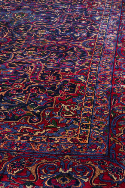 Antique Yezd Kerman Handwoven Traditional Rug, JF8787