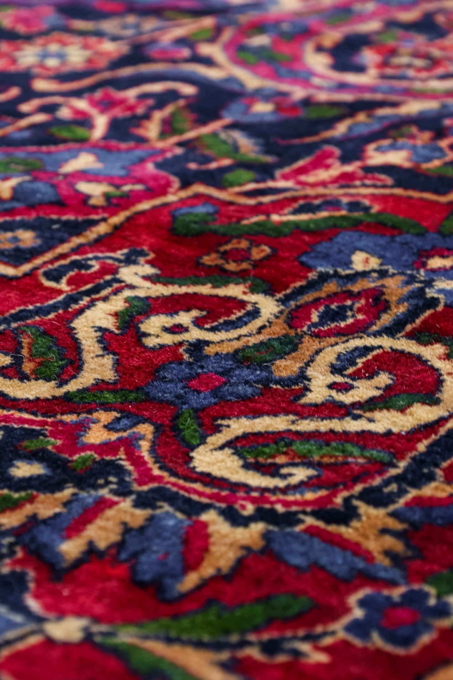 Antique Yezd Kerman Handwoven Traditional Rug, JF8787