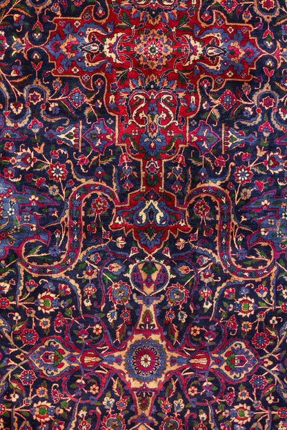 Antique Yezd Kerman Handwoven Traditional Rug, JF8787