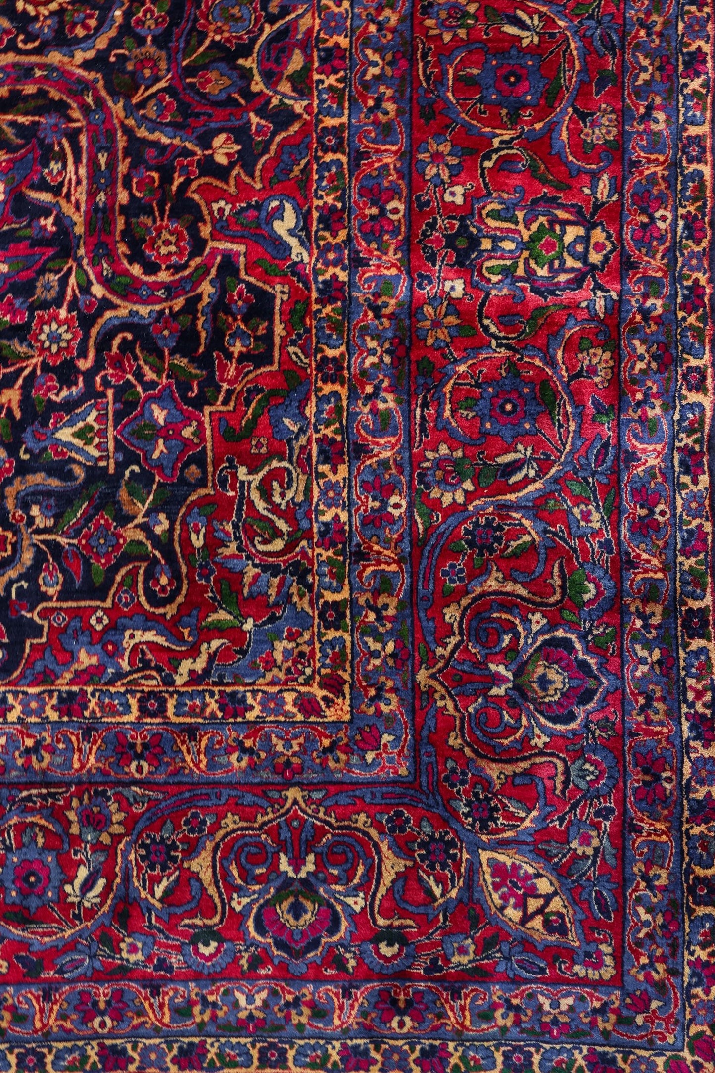 Antique Yezd Kerman Handwoven Traditional Rug, JF8787