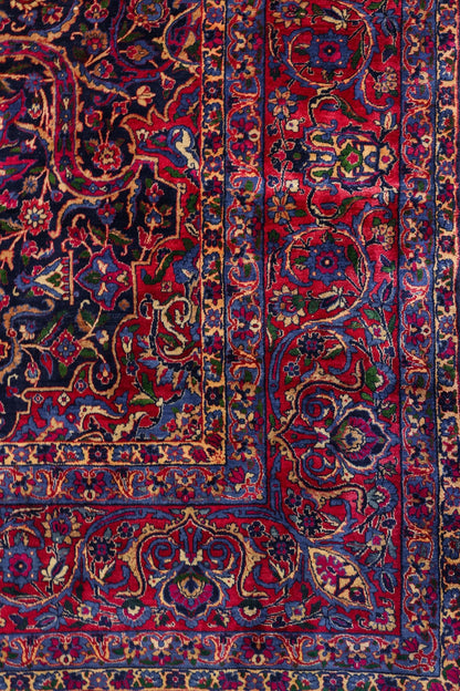 Antique Yezd Kerman Handwoven Traditional Rug, JF8787
